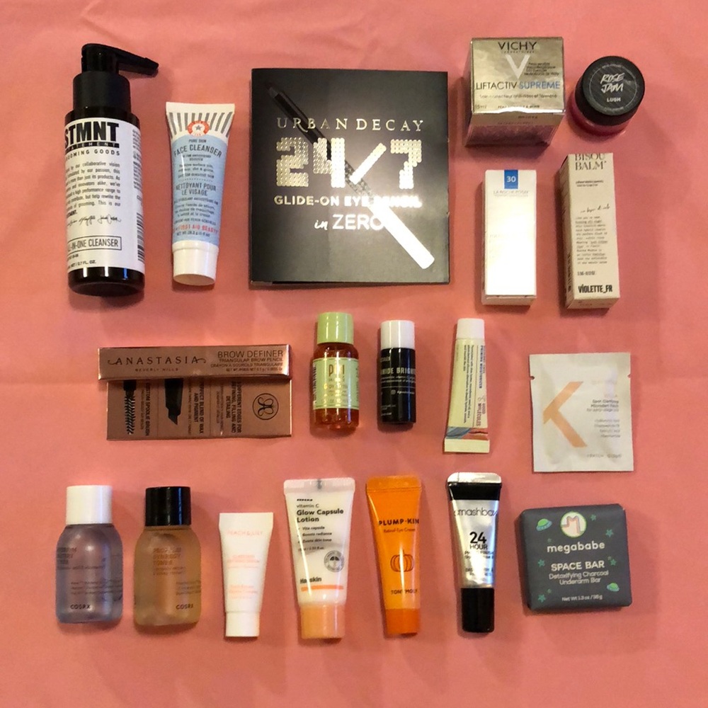 Lot Sample Skincare + Makeup Products